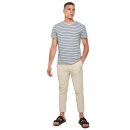 T-Shirt Cacao Stripes water blue S
