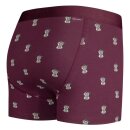 Boxer Brief Burgundy Percolator M