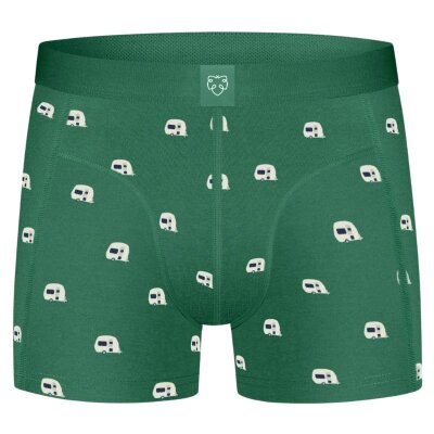 Boxer Brief Green Caravan