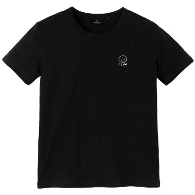 T-Shirt Bay Smiley Black