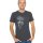 T-Shirt Men Charcoal Maple Island