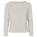 Longsleeve Liva Boat Neck Whisper White