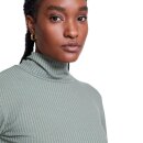 Lyocell Rib Turtle Neck Mio sea spray