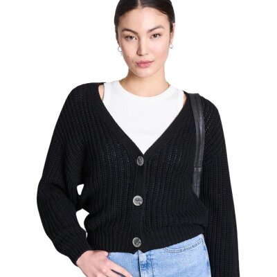 Chunky Cardigan Lena black