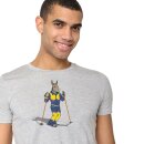 T-Shirt Donkey Ski Guide Heather Grey