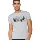 T-Shirt Nature Moose Mountain Guide Heather Grey