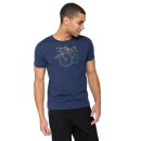 T-Shirt Bike Nature Park Spice navy