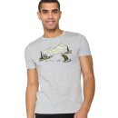 T-Shirt Bear Sitting Guide Heather Grey