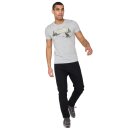 T-Shirt Bear Sitting Guide Heather Grey