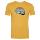 T-Shirt Bike Downhill Guide Ochre