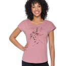 T-Shirt Bird Branch Cool Old Rose