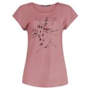 T-Shirt Bird Branch Cool Old Rose