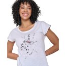 T-Shirt Bird Branch Cool White