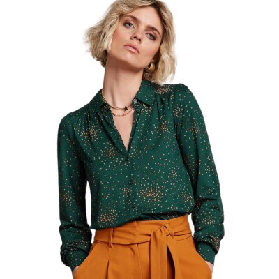 Carina Blouse Valentine Pine Green