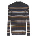 Alaania New Stripes steel melange- faded indigo