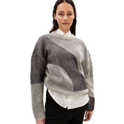 Pullover Mayraa Vanise black-off white