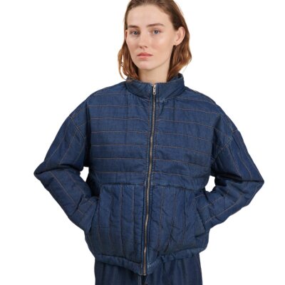 Bine Jacket Mid Blue