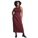 Midi Knit Skirt Ebba Intense Rust