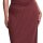 Midi Knit Skirt Ebba Intense Rust