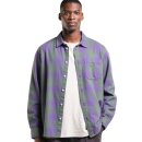 Shirt Rute Flannel Shadow Check Purple