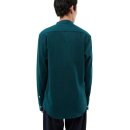 Hemd Wes Buttoned Shirt Dark Teal